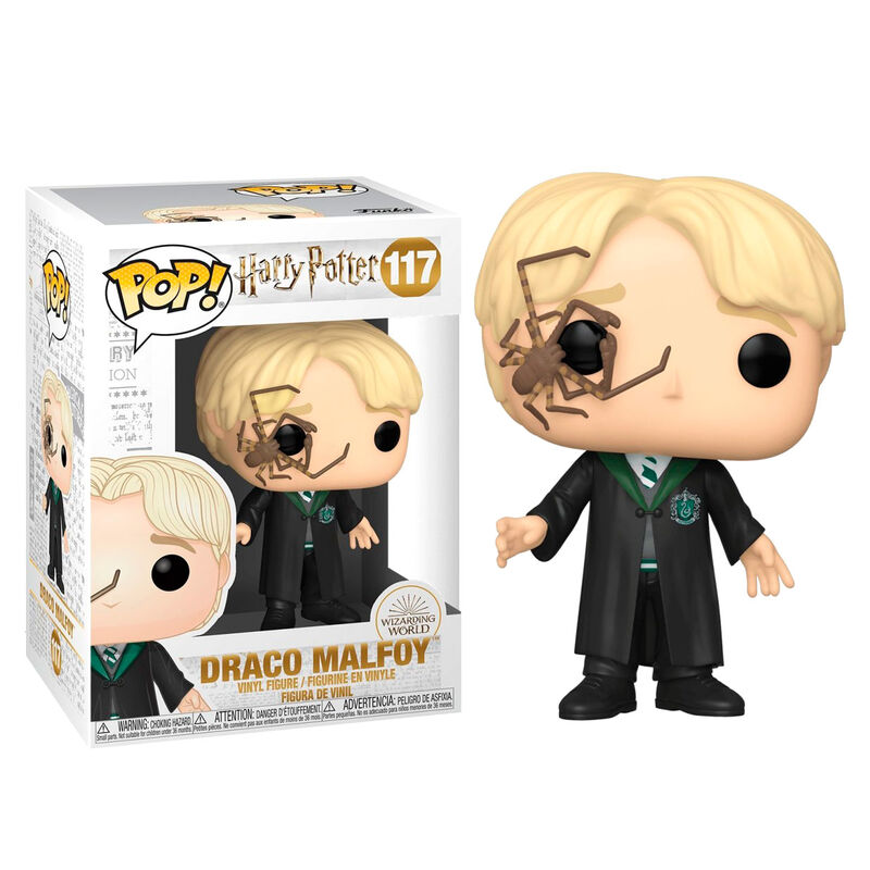 FUNKO POP Harry Potter Draco Malfoy with Whip Spider 117